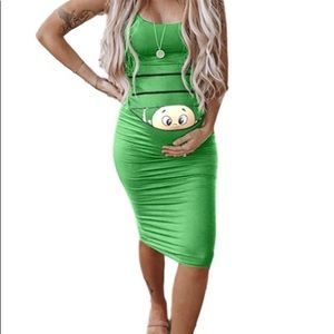 Maxi maternity dress